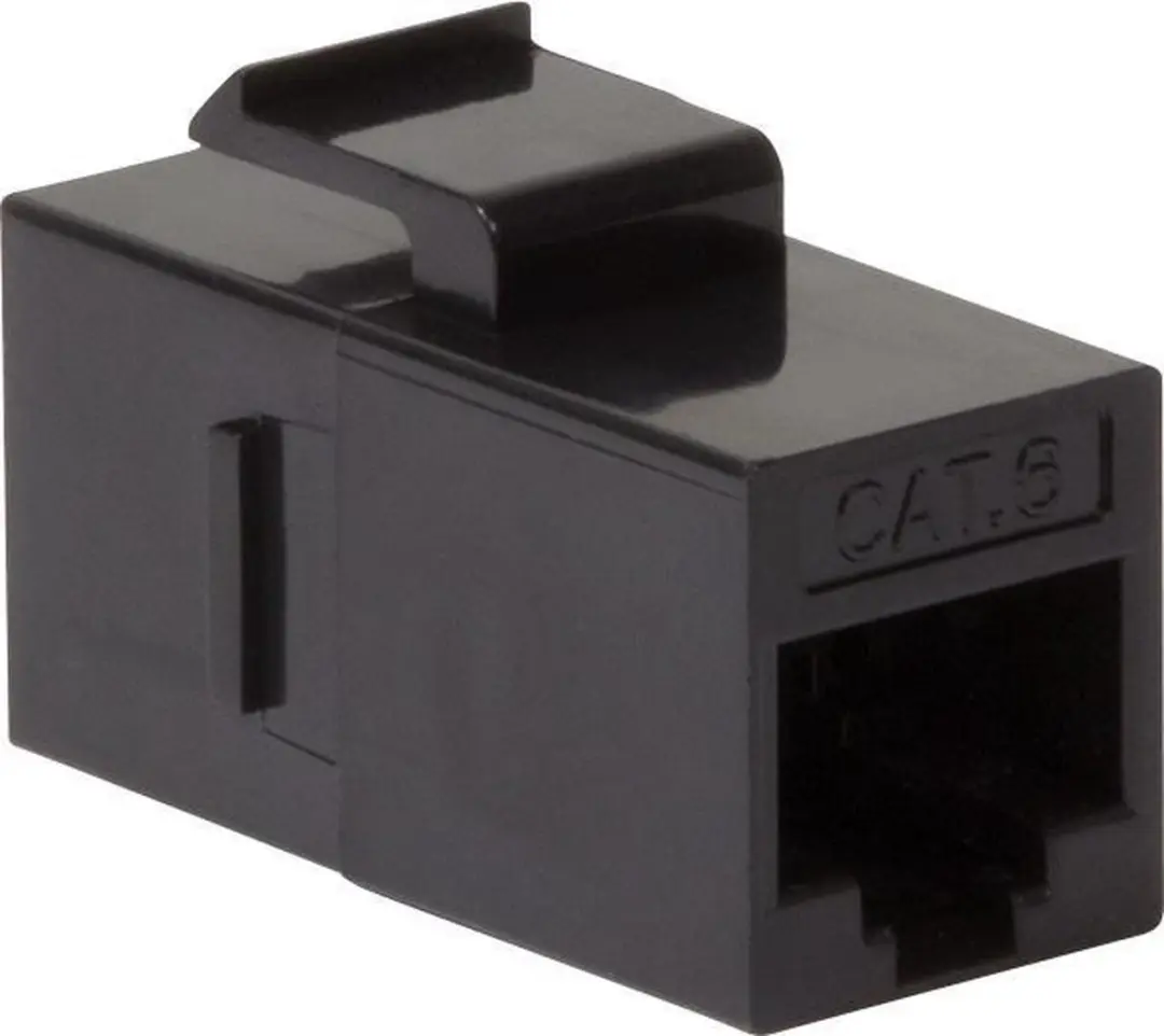 Logilink UTP CAT6 Keystone Module RJ45 - Zwart