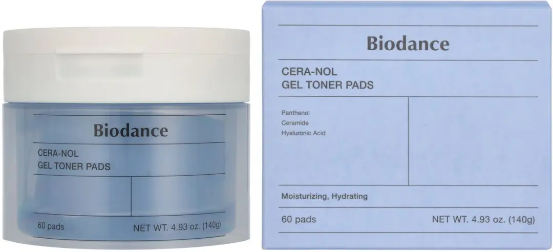 Biodance Cera-Nol Gel Toner Pads - 60 Stuks