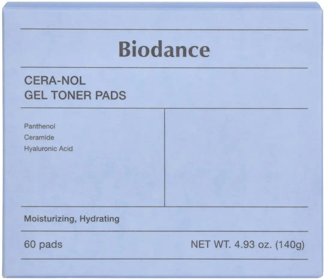 Biodance Cera-Nol Gel Toner Pads - 60 Stuks