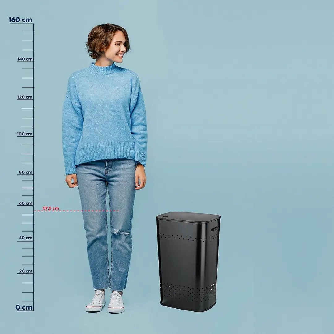 Kela Malaga Wasmand 60L - Zwart - MPN 4025457239649 - afbeelding 3 van 6