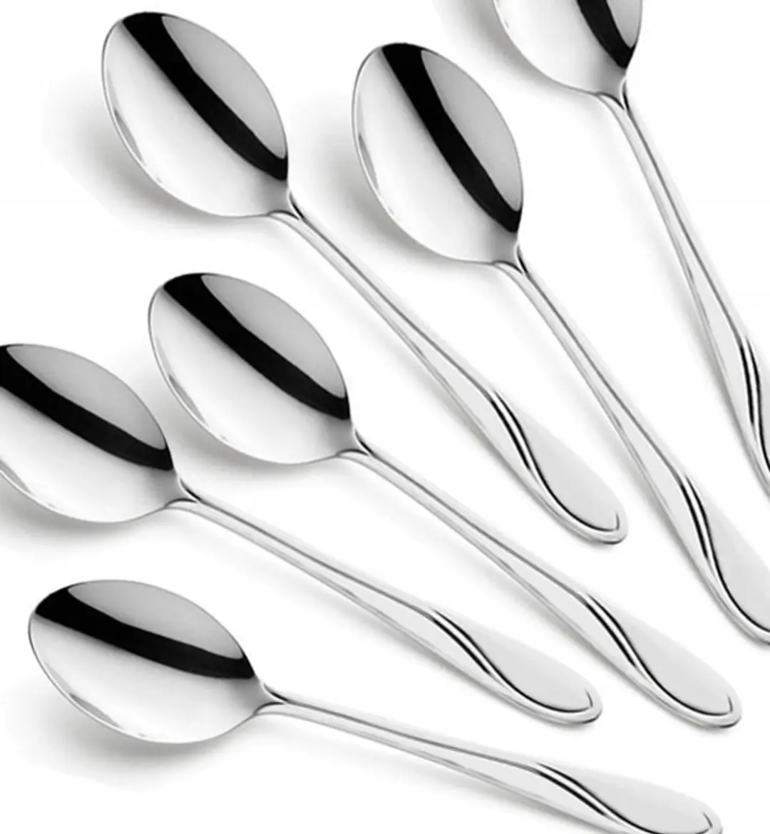 Amefa Whisper Diner Lepels 6 stuks, 19,4 cm, RVS 18/0