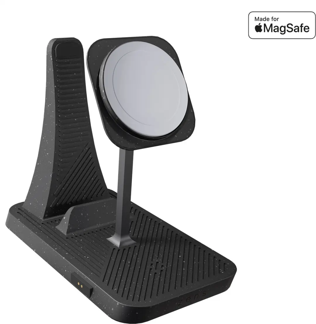 Zens 3 in 1 Modular Wireless Charger draadloos oplaadstation Qi 15 W Apple Watch