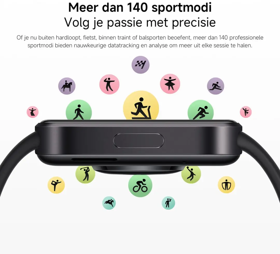 Xiaomi Redmi Watch 6 Active 1,85" AMOLED - 470mAh - Zwart
