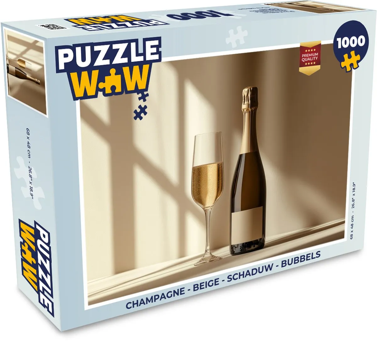 PuzzleWow Legpuzzel 1000 Stuks