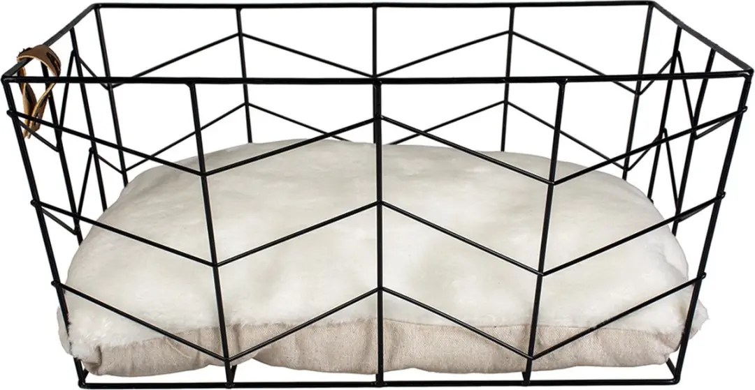 Duvo Caviar Kattenmand Metaal - 40x29x19cm - Zwart