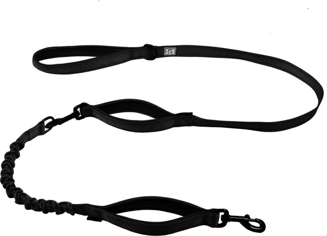 Duvo+ Ultimate Fit On-The-Road Leiband Fashion Granite Black 130cm