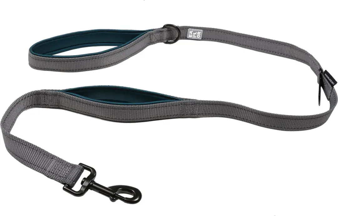Duvo+ Ultimate Fit On-The-Road Leiband Classic Petrol Blue 130cm