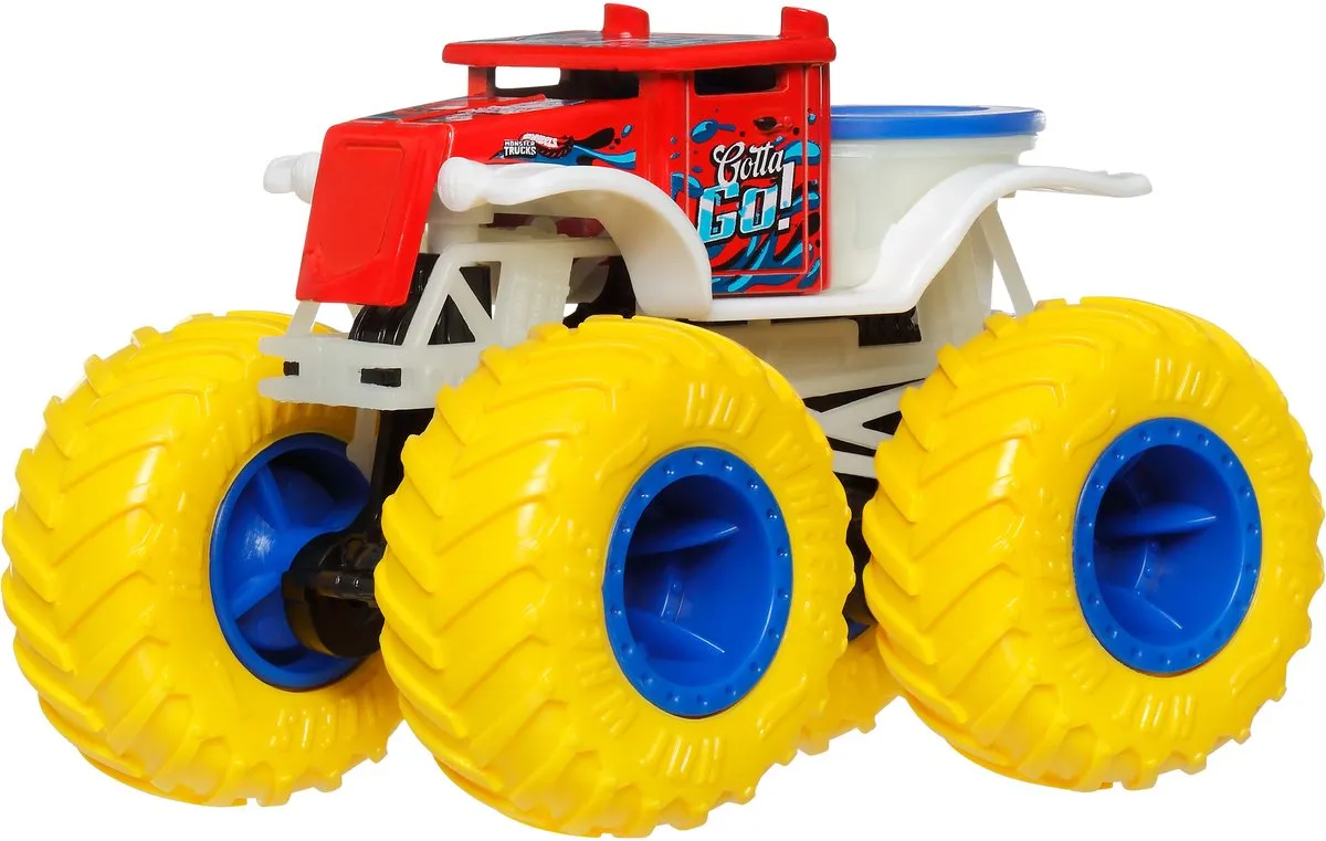 Hot Wheels Monster Truck JHY93 Glow in the Dark - Meerkleurig
