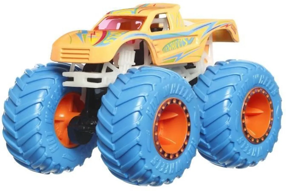Hot Wheels Monster Truck JHY93 Glow in the Dark - Meerkleurig