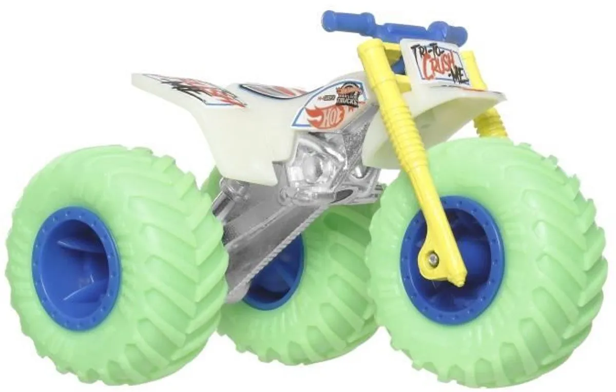 Hot Wheels Monster Truck JHY93 Glow in the Dark - Meerkleurig - afbeelding 6 van 6