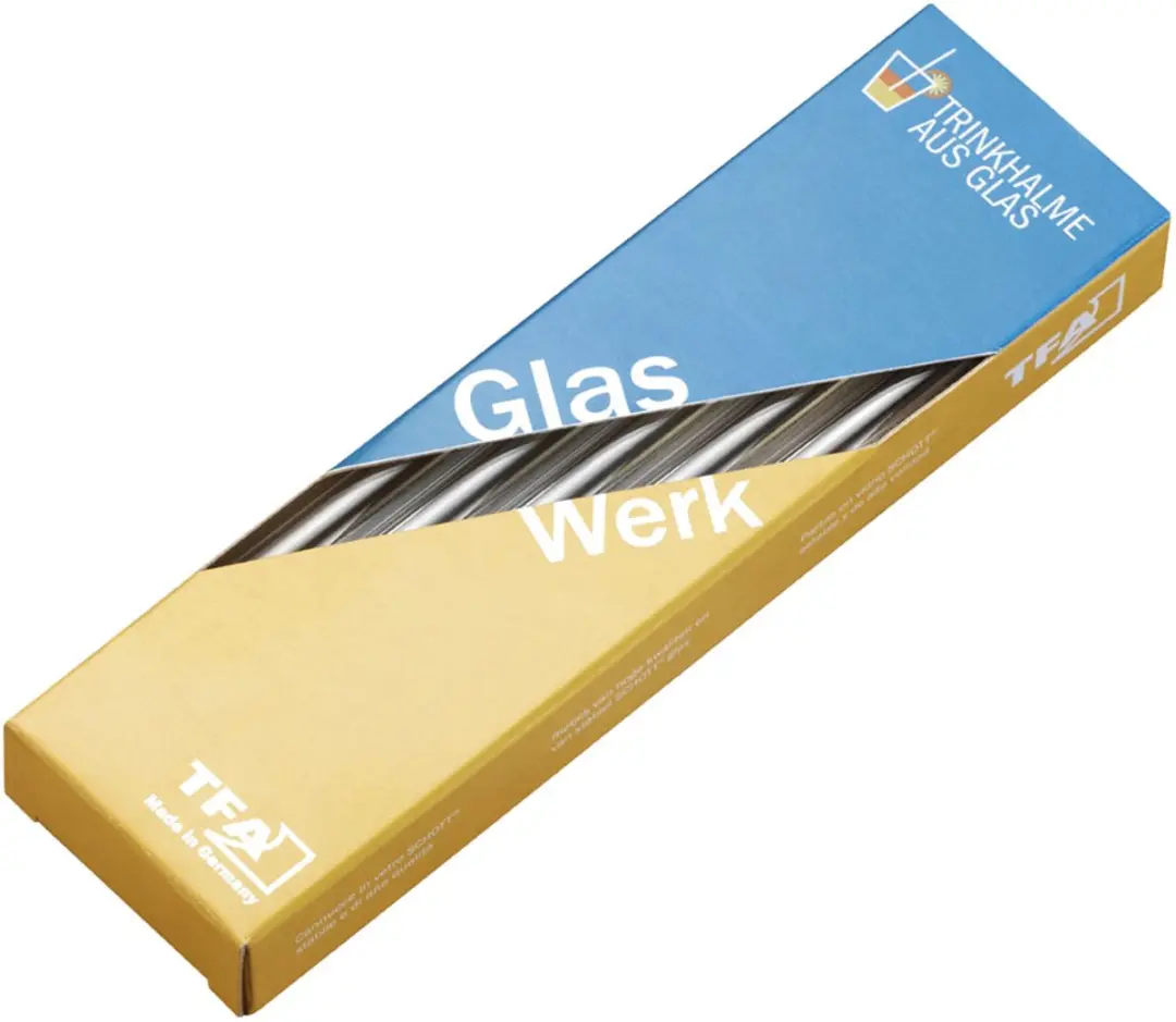 TFA Dostmann GlasWerk SHORT Glazen Rietje 15cm