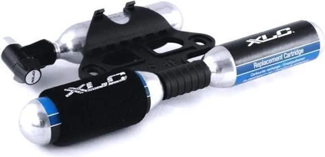 XLC CO2 Mini Fietspomp PU-M03 - 3 Patronen - Zwart - afbeelding 6 van 6