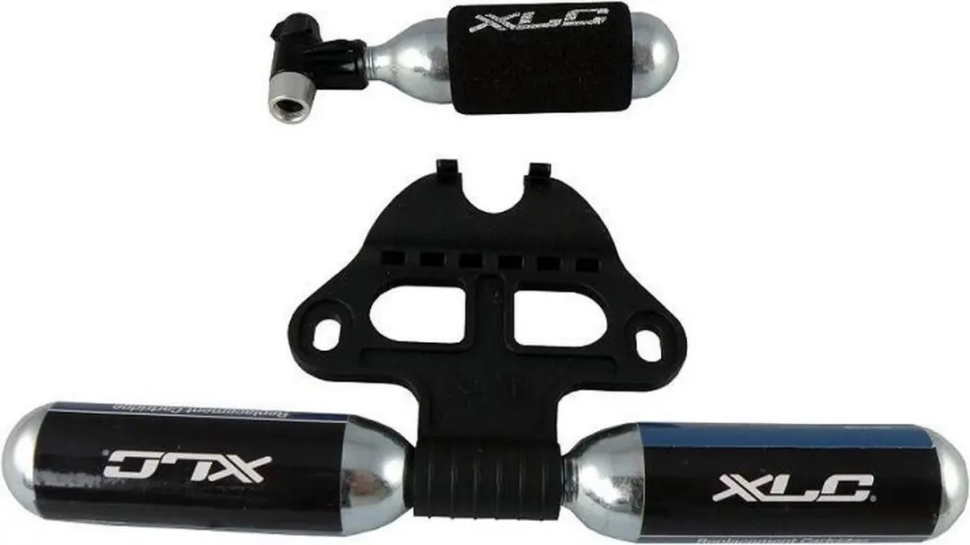 XLC CO2 Mini Fietspomp PU-M03 - 3 Patronen - Zwart