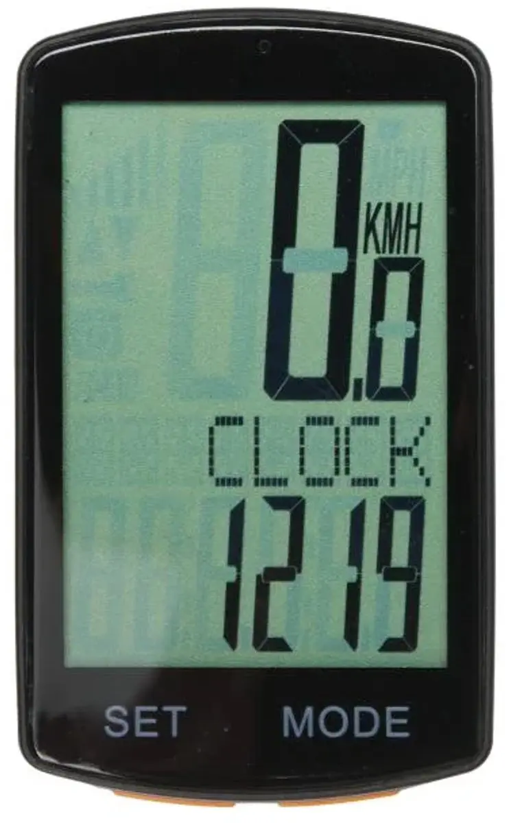 CRIVIT Draadloos Fietscomputer - Zwart