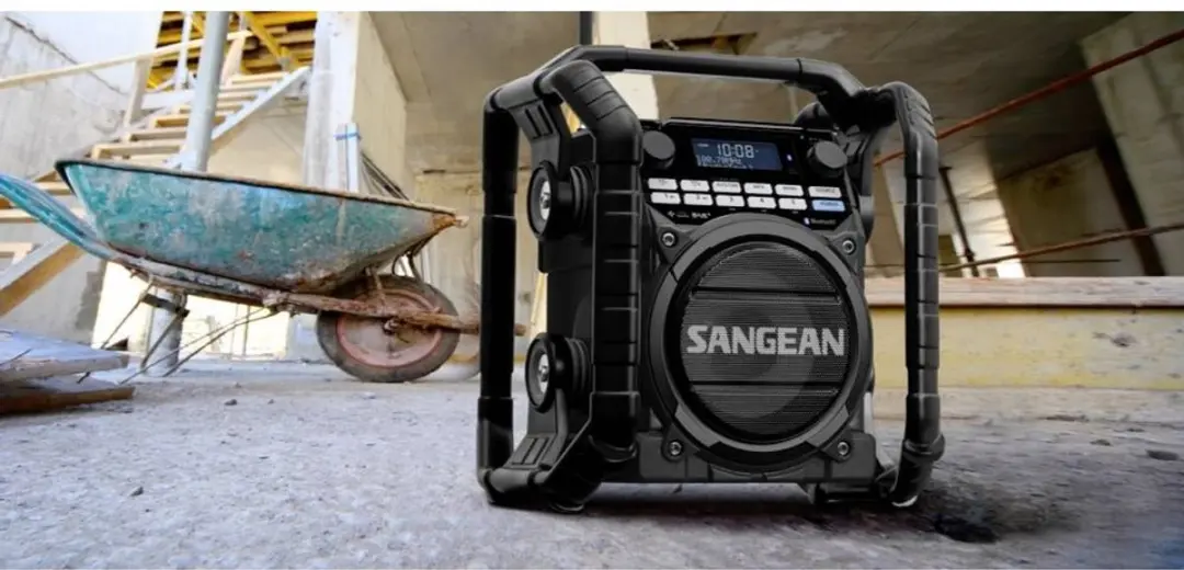 Sangean U-4 DBT+ Bouwradio - DAB+/FM/Bluetooth - Zwart - afbeelding 5 van 6
