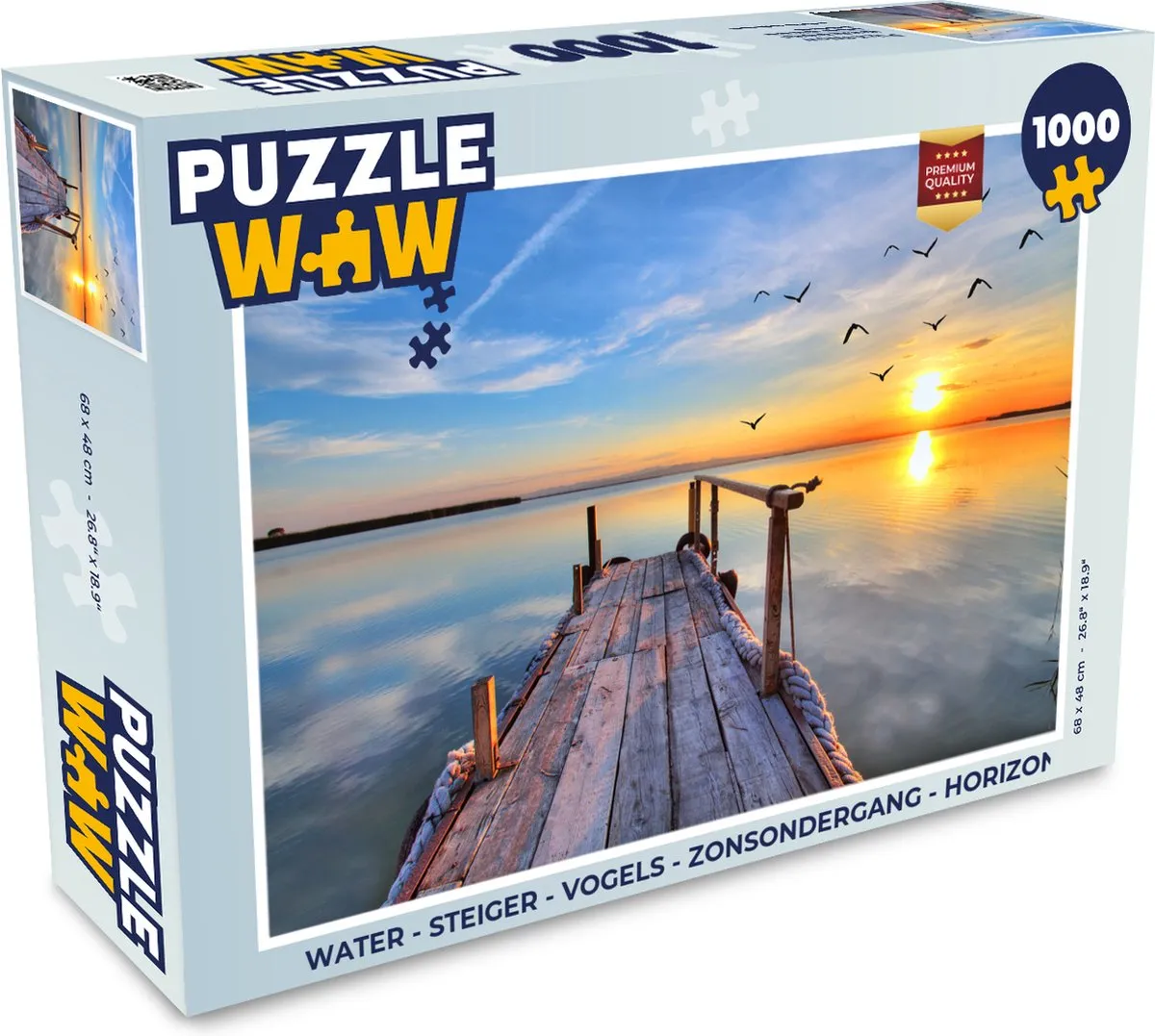 PuzzleWow Legpuzzel 1000 Stuks