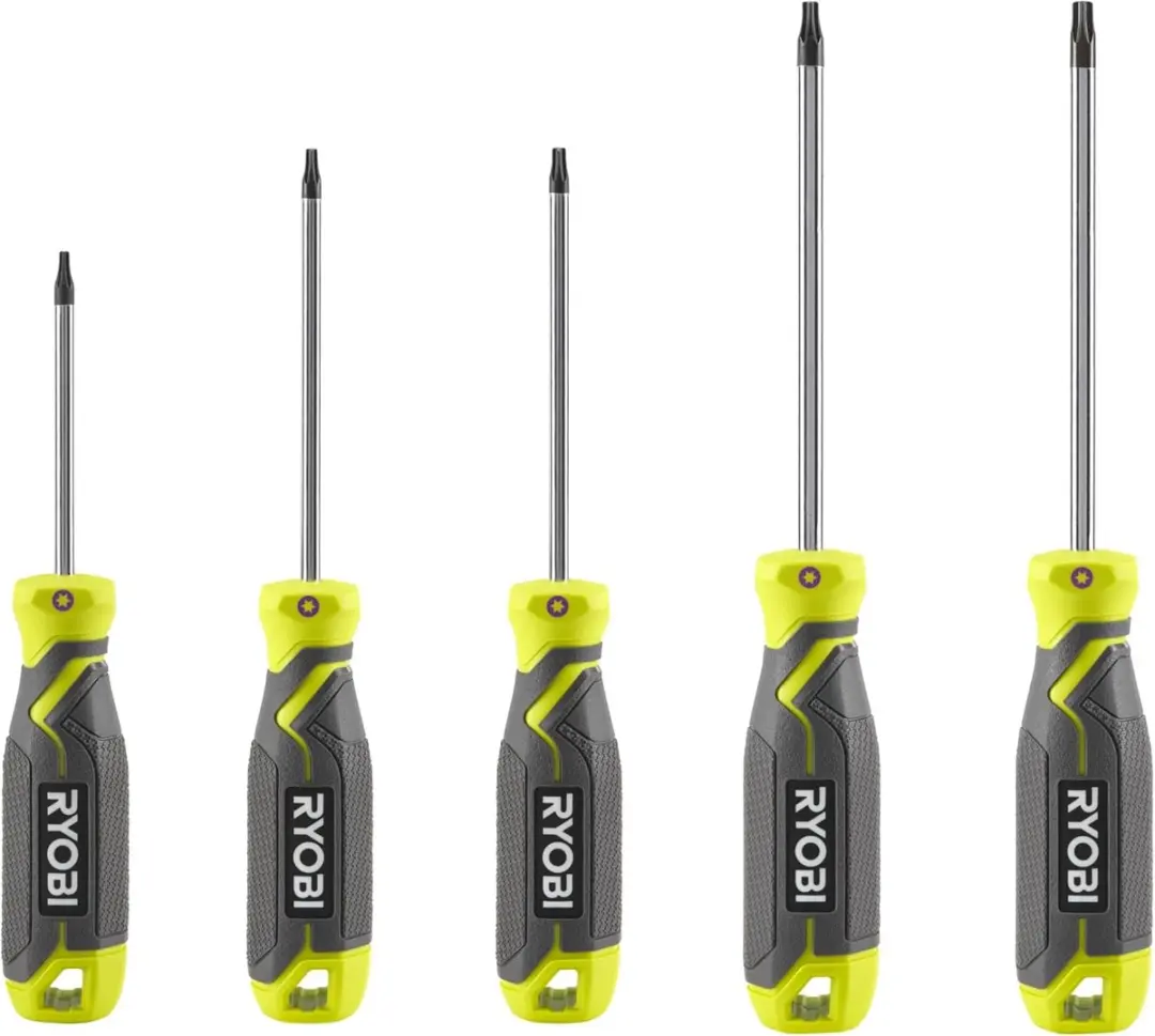 Schroevendraaierset Ryobi 5 Onderdelen