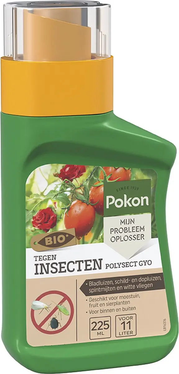 Pokon Bio Tegen Insecten Concentraat 225ml - Polysect GYO - afbeelding 2 van 6
