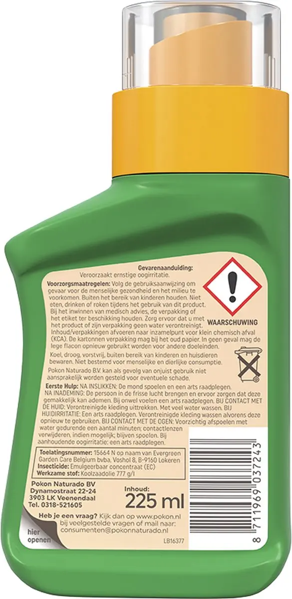 Pokon Bio Tegen Insecten Concentraat 225ml - Polysect GYO - afbeelding 5 van 6