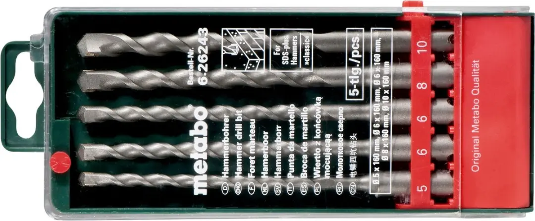 SDS-plus classic -borenset (5 dlg.)