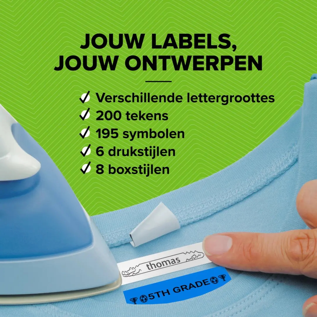 DYMO LetraTag LT-100H Labelprinter - Blauw