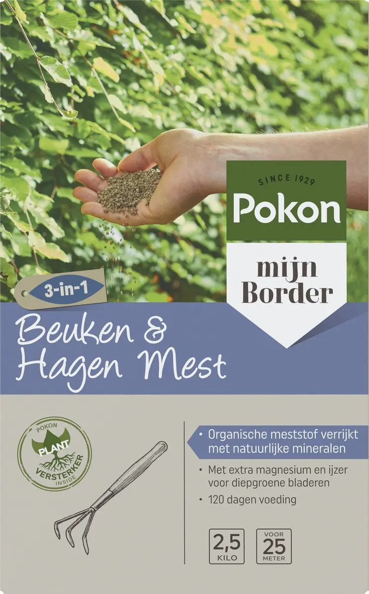 Pokon Beuken & Hagen Mest 2,5kg - 3-in-1