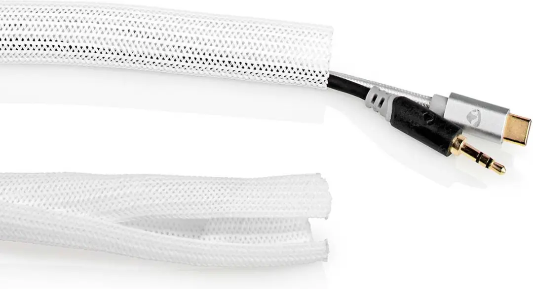 Nedis Kabelmanagement Sleeve 15mm - Wit