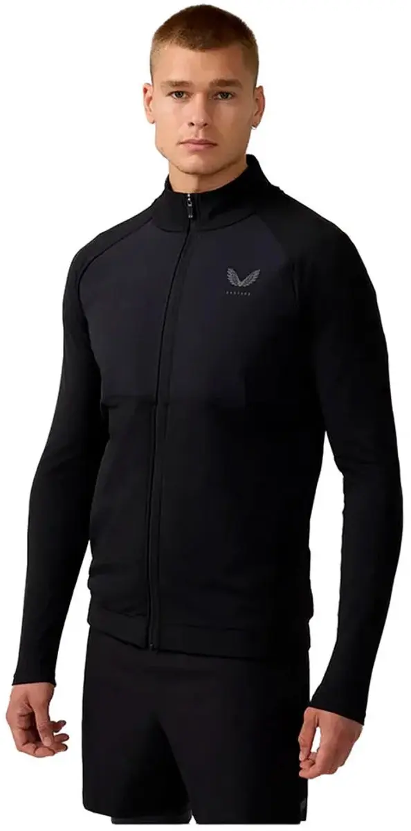 Castore Flow Hybrid Jas Zwart L Man