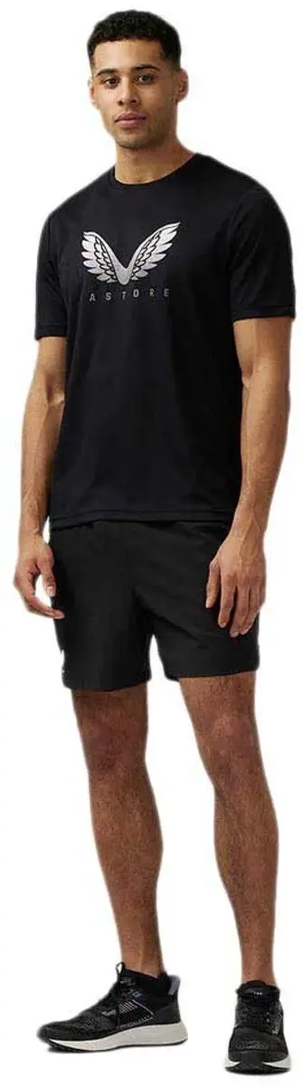 Castore Adapt Graphic T-shirt Met Korte Mouwen Zwart S Man