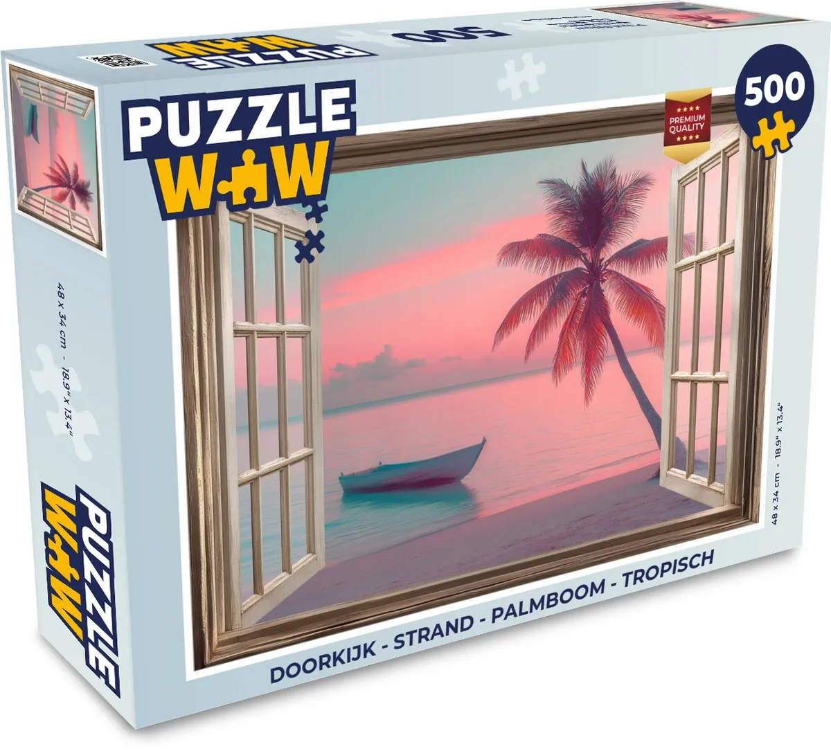 PuzzleWow Legpuzzel 500 Stuks