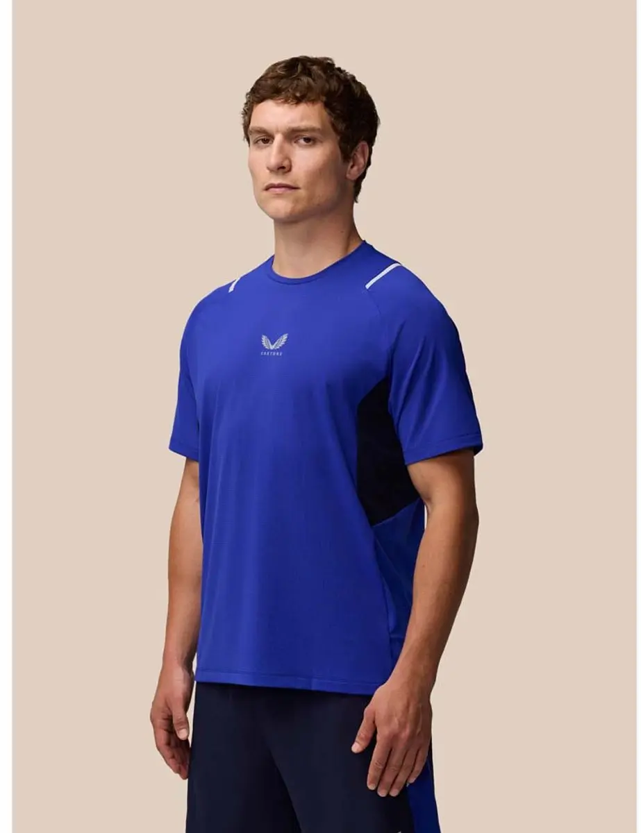Castore Apex T-shirt - Blauw S - afbeelding 4 van 6