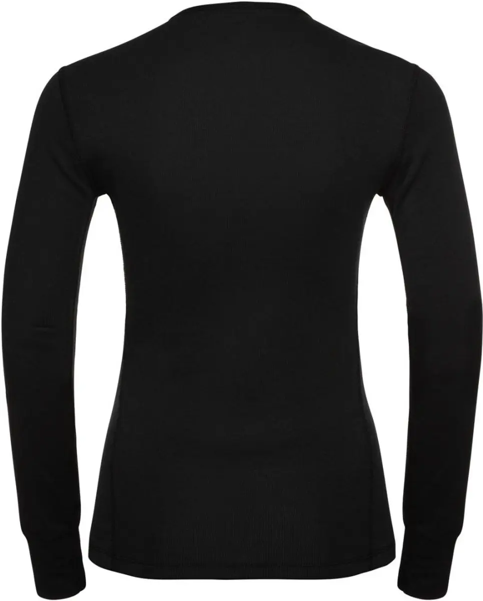 ODLO Active Warm Thermoshirt Dames - S - Zwart - afbeelding 6 van 6