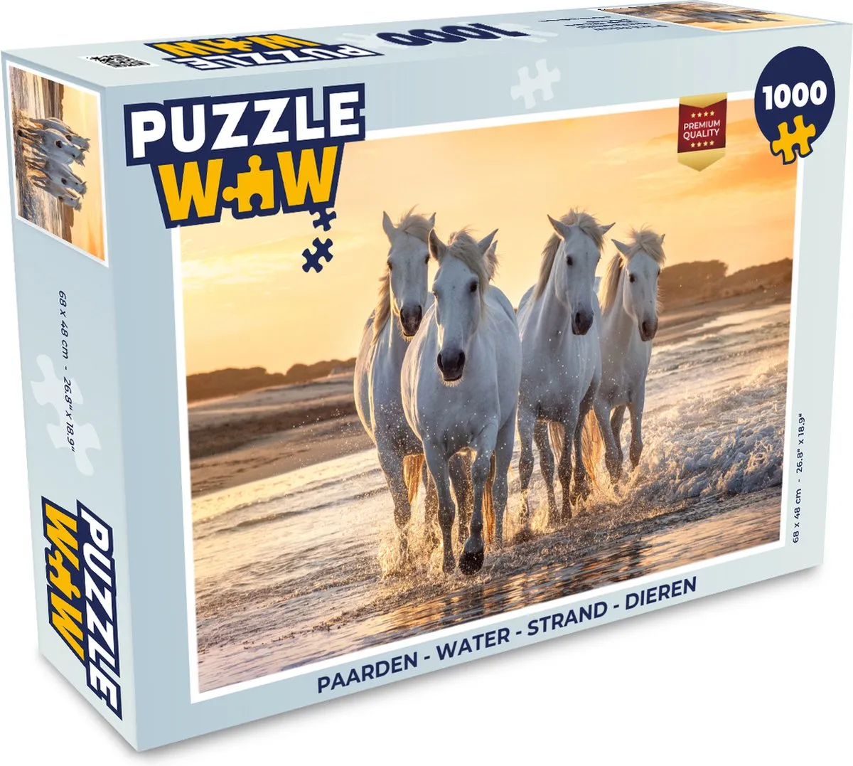 PuzzleWow Legpuzzel 1000 Stuks