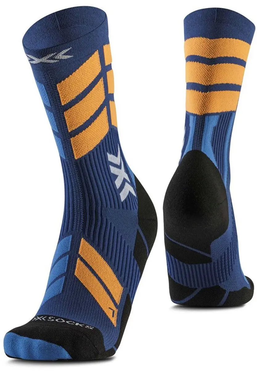 X-Bionic X-Country Perform Crewsokken Marine/Orange