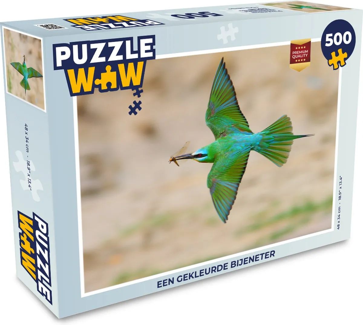PuzzleWow Bijeneter Legpuzzel 500 Stuks