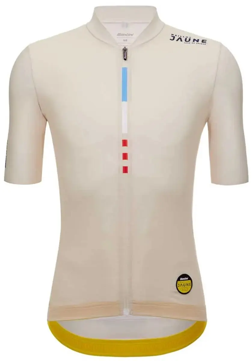 Santini Mj Mont Ventoux Wielertrui - XL - Beige - afbeelding 6 van 6
