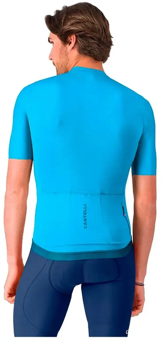 Castelli Espresso 2 Wielertrui - Neon Cobalt - L - afbeelding 2 van 6