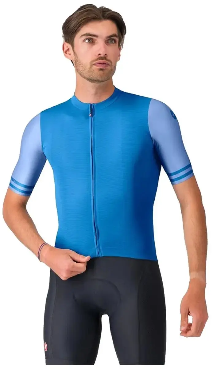 Fietsshirt Castelli Men Prologo Lite 2 Jersey Azzurro Italia-XL