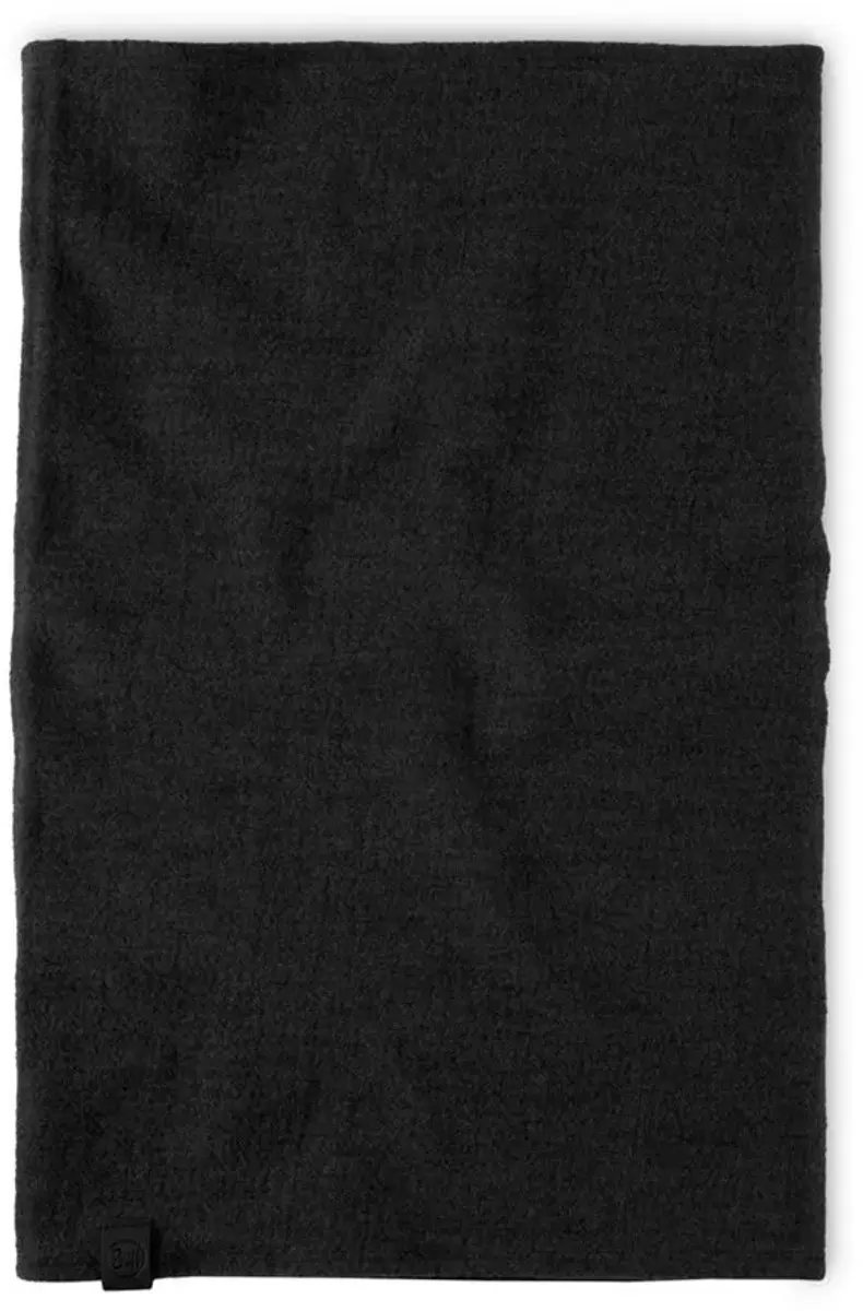 Buff Merino Fleece Nekwarmer - Zwart