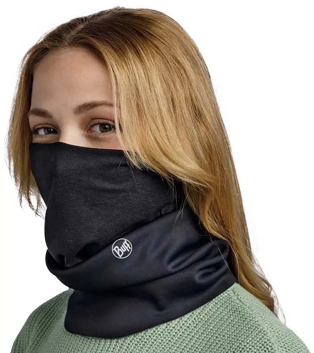 Buff Windproof Nekwarmer - Zwart