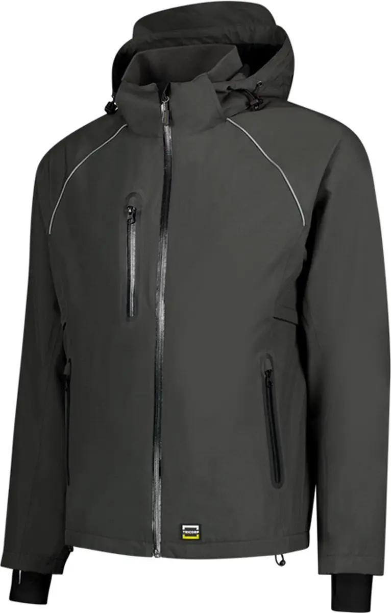 Tricorp Tech Shell 402018 - 5XL - Donkergrijs - afbeelding 2 van 2