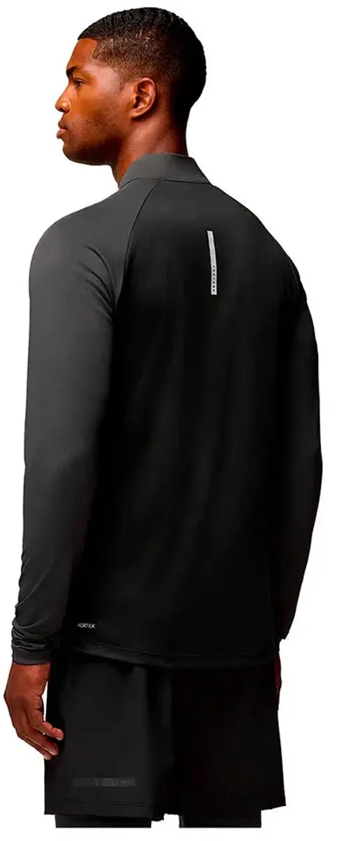 Castore Flow Breathable Half Rits Lange Mouw T-shirt Grijs XL Man