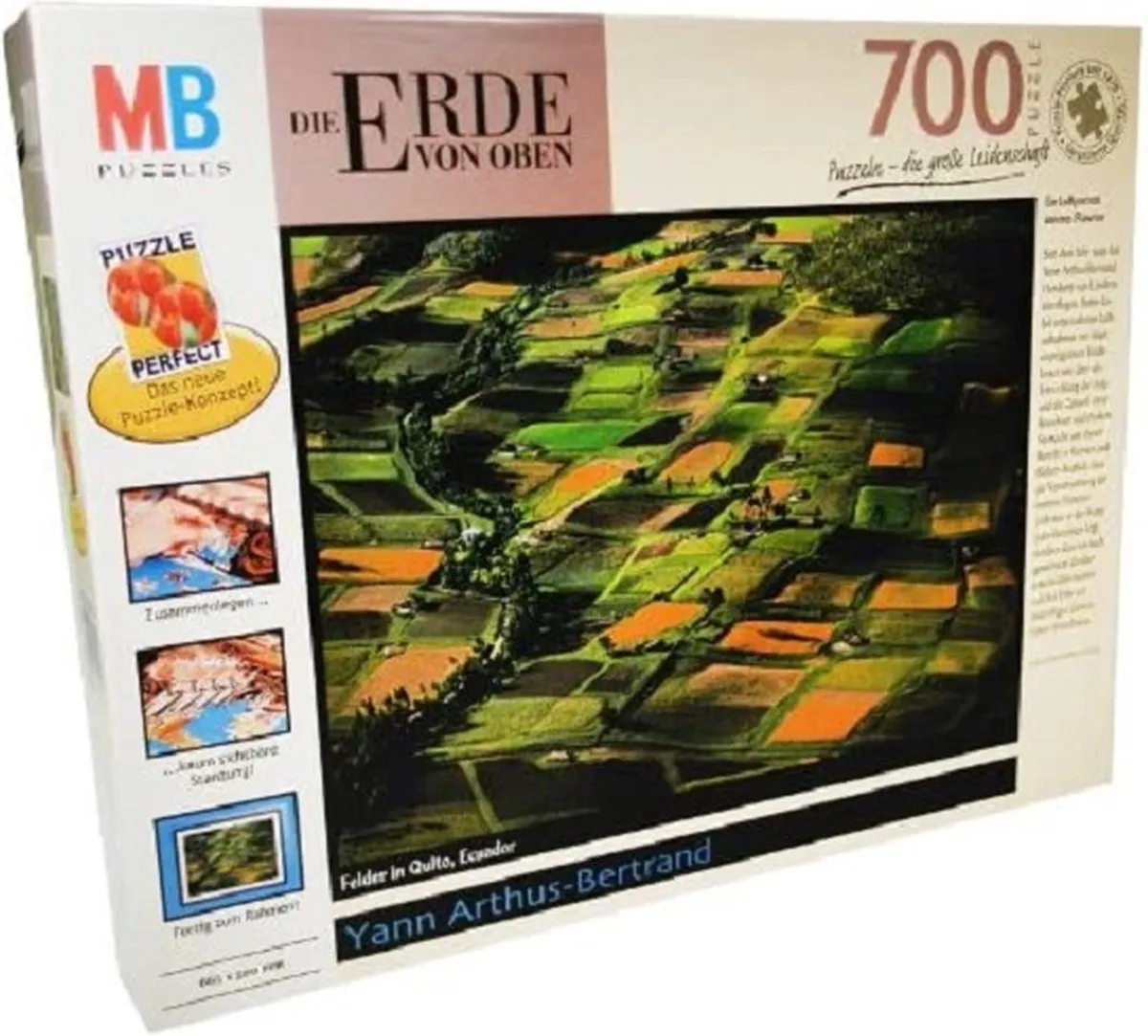 Hasbro MB Puzzel De Aarde Van Boven 700 Stuks - afbeelding 2 van 3