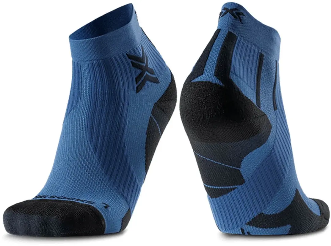 X-socks Run Perform Korte Sokken Blauw EU 45-47