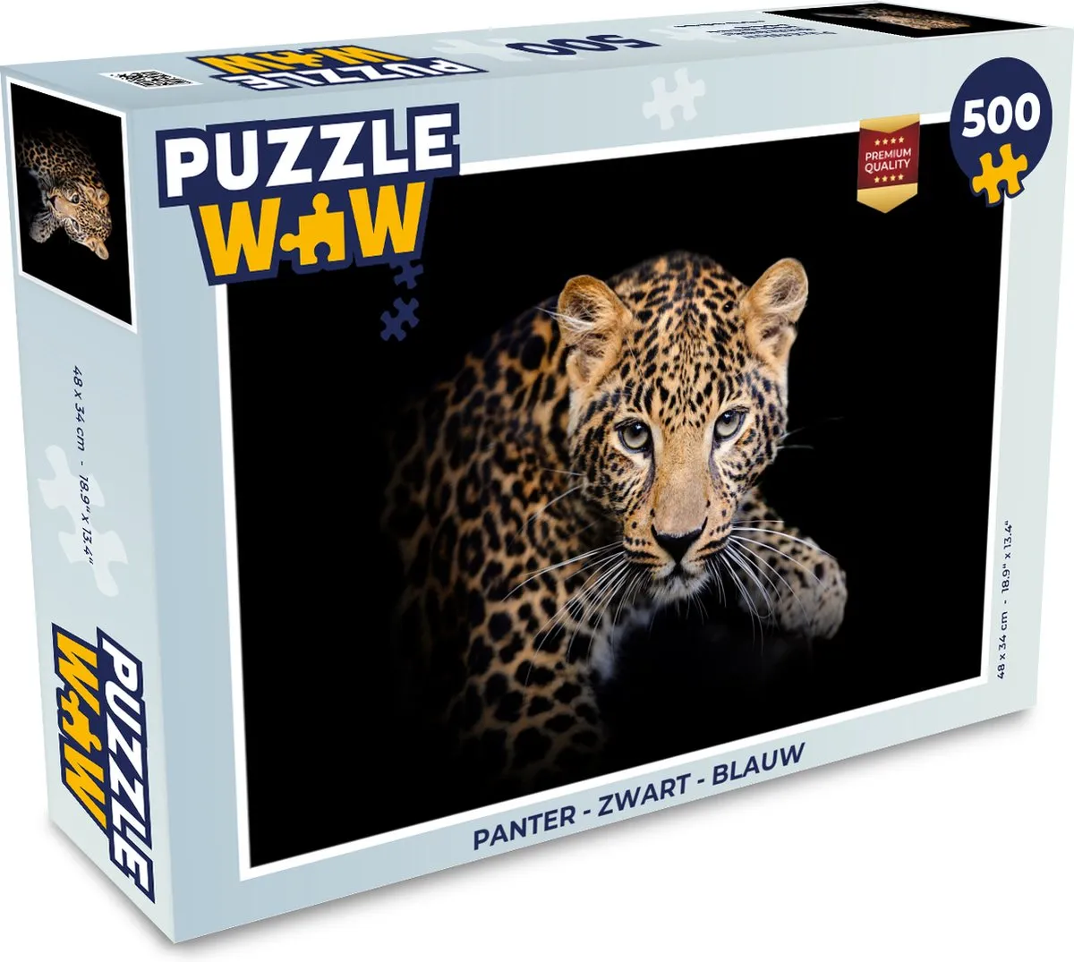 PuzzleWow Panter Legpuzzel 500 Stuks