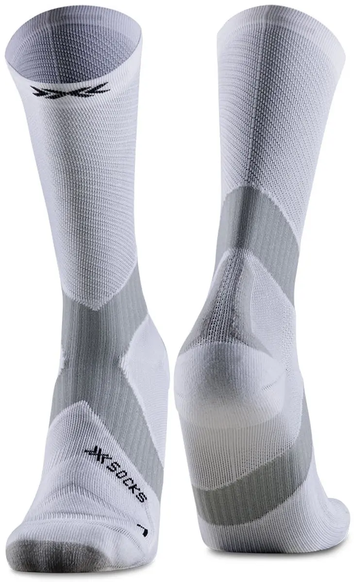 X-socks Bike Expert Lange Sokken Grijs EU 35-38