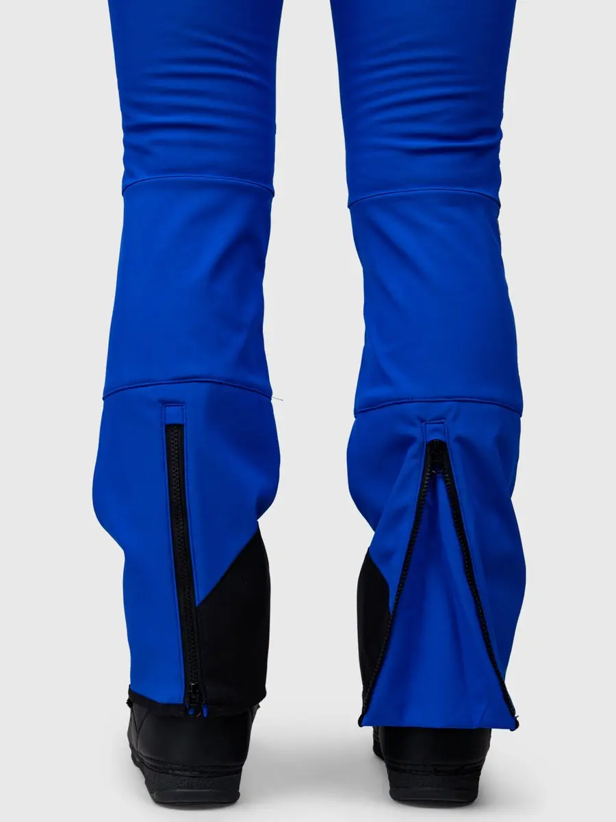Brunotti Coldlake Softshell Ski Broek Dames Dazzling Blue - 10K Waterproof M - afbeelding 4 van 6