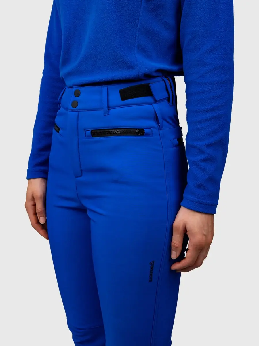 Brunotti Coldlake Softshell Ski Broek Dames Dazzling Blue - 10K Waterproof M - afbeelding 6 van 6