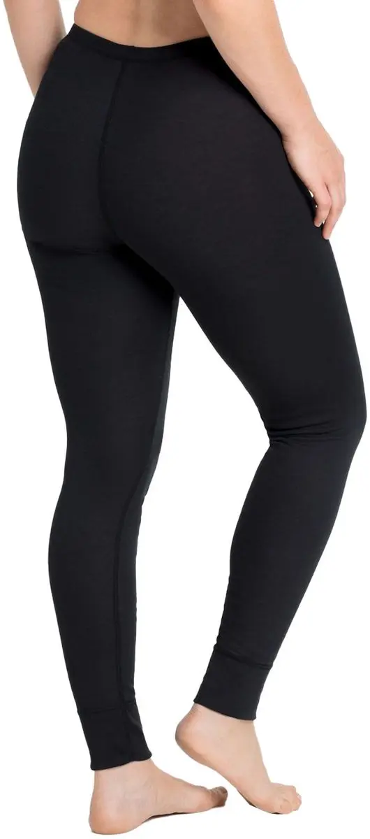 ODLO Active Warm Lange Thermobroek Dames S - Zwart - afbeelding 5 van 6