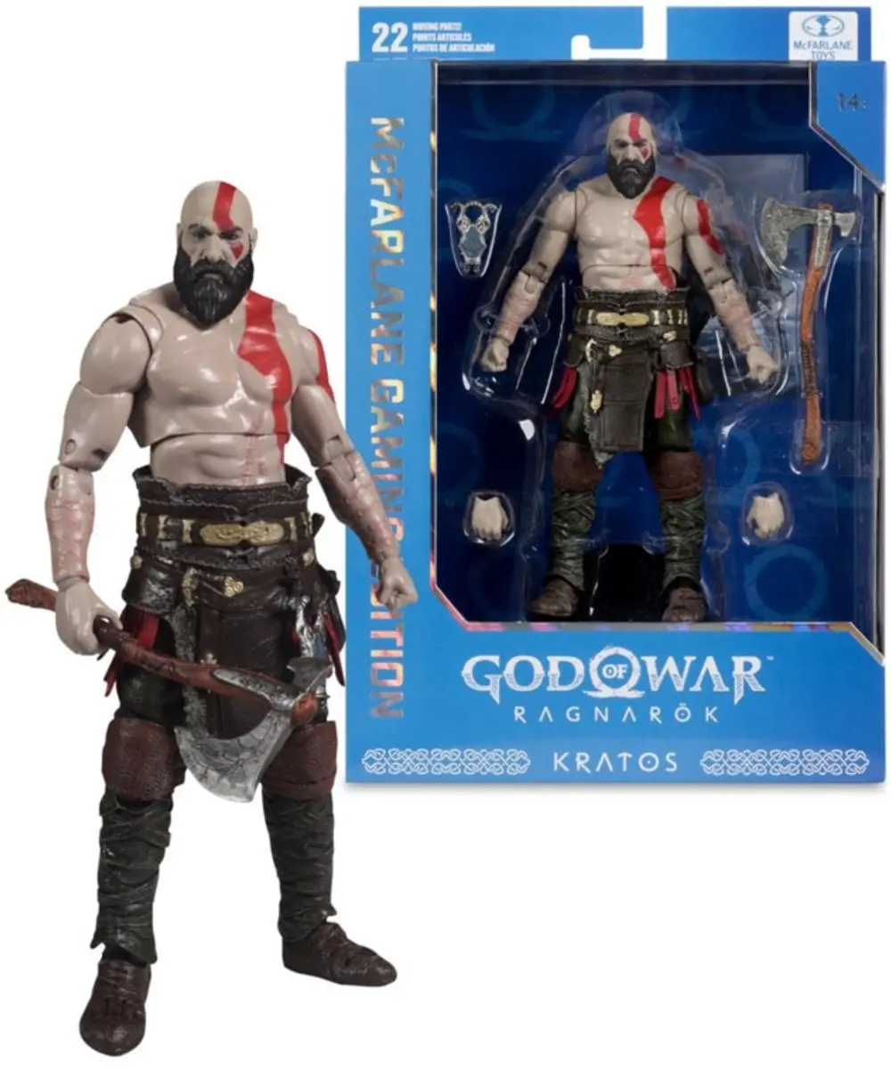McFarlane Toys God of War Ragnarök Kratos 18cm Multikleur - afbeelding 3 van 6